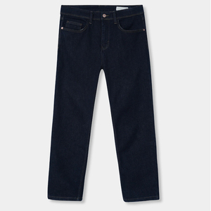 กางเกงยีนส์100% ทรงตรงสำหรับผู้ชาย, กางเกงยีนส์ทรงแครอทปรับแต่งได้ทรงตรงซักกลาง/เบาสำหรับฤดูใบไม้ผลิ - Product Image 1