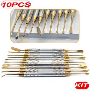 Kit de 10 Piezas de Instrumentos Quirúrgicos Dentales de Acero Inoxidable con Certificación CE, Elevador Perióstico Manual, Separador de Implantes, Peristeel - Product Image 5