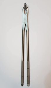 12 pièces ensemble équine molaire cheval dentaire extraction de dents forceps vétérinaire en acier inoxydable ensemble réutilisable qualité angleterre - Product Image 2