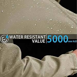 Veste Soft Shell pour homme léger pour la chasse et l'escalade Fermeture à glissière - Product Image 3