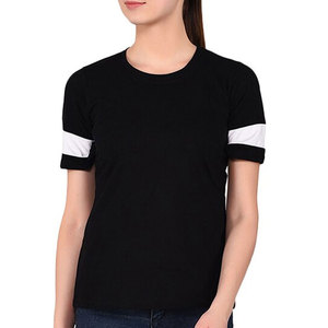 Camisetas Casuales para Mujer a Precio Razonable, Ecológicas, 100% Algodón, Transpirables, de Secado Rápido, la Mejor Calidad, Hechas en Pakistán - Product Image 1