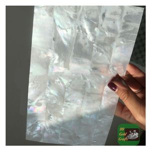 Lámina de Nácar Blanco al por Mayor, Forma Cuadrada, para Manualidades y Trabajos de Incrustación - Product Image 6
