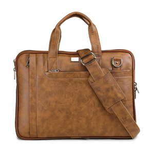 Porte-documents pour ordinateur portable en cuir véritable de haute qualité sac d'ordinateur de bureau antivol en gros en stock pour les affaires et les réunions - Product Image 1