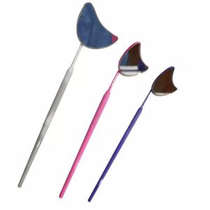 2022 Extension de cils de qualité supérieure, miroir en forme de lune avec poignée, nouveau miroir en forme de cils pour l'entretien - Product Image 6