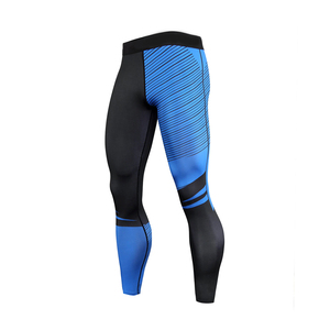 2025 personnalisé de haute qualité hommes MMA guêtres Fitness Leggings dernières conceptions en gros personnalisé imprimé hommes MMA guêtres pantalons - Product Image 3