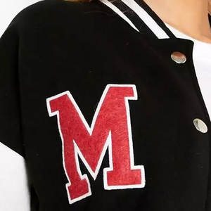 Premium Quality <b>Women</b> Letterman Baseball Varsity <b>Jacket</b> Adult Youth School College Bomber <b>Jacket</b> OEM Winter Season PU Material - Product Image 4