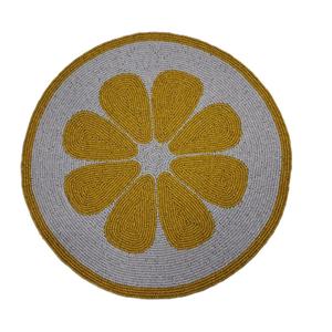 Manteles Individuales de Lujo con Bordado de Cuentas de Colores para Decoración de Mesa de Comedor, Hechos a Mano - Product Image 3