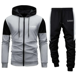 Nueva llegada 2025 Conjunto de chándal para hombre Ropa deportiva para hombre Chándal de lana de algodón Buena calidad para hombres - Product Image 1