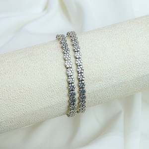 ของขวัญชิ้นเดียวกำไลเงินสเตอริง925สำหรับสตรีลายดอกเดซี่ - Product Image 1