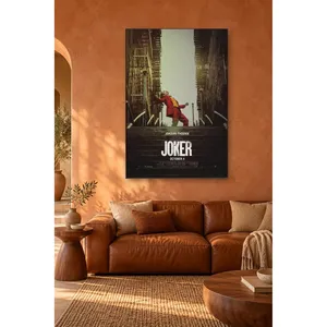 Affiche de film Fida Joker dansant sur les escaliers, impression sur toile - Product Image 1