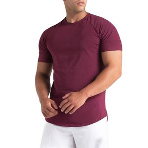 Camiseta Deportiva para Hombre, 100% Algodón, Secado Rápido, para Gimnasio y Entrenamiento, Transpirable, Tejida, Estampada, Ropa Deportiva, Camisetas al por Mayor - Product Image 6