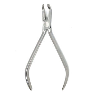 Pince à fil orthodontique dentaire, pince à bec d'oiseau, coupe-fil, pince à fil conique longue, pince à plier le fil, acier CE par Surgiright - Product Image 1