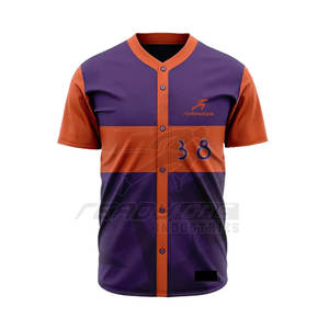 Uniforme de Béisbol y Sóftbol de Alta Calidad, Transpirable, 100% Poliéster, Personalizable, Nuevo Diseño, Ropa Deportiva para Equipos, Precio Económico al por Mayor - Product Image 4