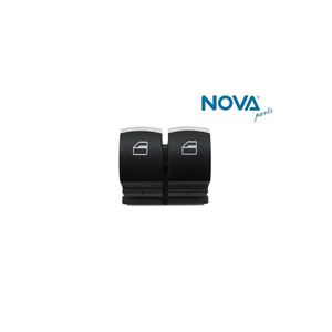 Interrupteur de fenêtre chromé 5K3959857B, interrupteurs automatiques pour Amarok Caddy Golf Ibiza Leon pour Passat Polo Touran - Product Image 2