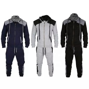 Sweat-shirt à capuche imprimé brodé pour homme, ensemble de survêtement Slim, printemps 2022 - Product Image 1