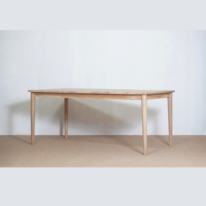 Couleur naturelle de forme rectangulaire de table à manger d'extérieur de style moderne pour les meubles de table à manger à la maison - Product Image 2