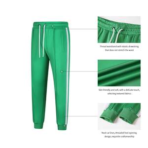 Conjunto de chándal con estampado para hombre de algodón 100% al por mayor, chándal transpirable para gimnasio, entrenamiento físico, ropa de invierno, tela personalizable - Product Image 3