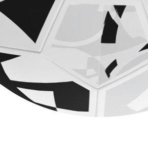 Balón de Fútbol Híbrido Blanco y Negro de Alta Calidad, Cosido a Mano, 32 Paneles, Logotipo Personalizado, para Competencia y Entrenamiento, Hecho en Pakistán - Product Image 5