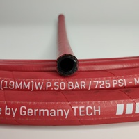 Tuyau d'incendie flexible en PVC tressé renforcé pour système de protection incendie et pulvérisation d'eau