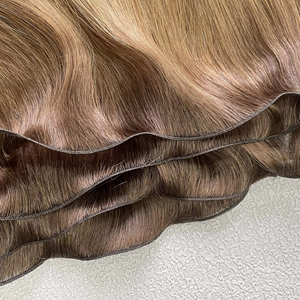 Extensiones de Cabello Humano Remy Vietnamita con Trama Invisible y Línea de Trama Fina Cosida a Mano - Product Image 5