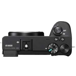 Professional A6600 Mirrorless <b>Camera</b> with 18-135mm 55-210mm Lenses LED Video Light Microphone 64GB Memory Card Video Bundle Kit - Product Image 2
