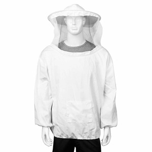 Veste d'apiculture Polyester imperméable résistant aux piqûres vêtements de rucher de protection Durable léger récolte de miel tenue capuche hommes - Product Image 6