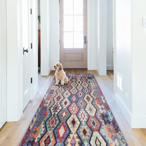 Netline Home Multi-<b>Colour</b> Traditional Flatweave Washable <b>Rug</b> - Product Image 1