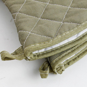 Gants de cuisine en silicone résistants à la chaleur avec manches longues, protection renforcée, intérieur doux et antidérapant de qualité supérieure - Product Image 3