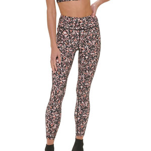 OEM personnalisé vente en gros Leggings côtelés d'entraînement de sports de gymnastique extensibles à taille haute Leggings de yoga serrés sans couture pour femmes - Product Image 4