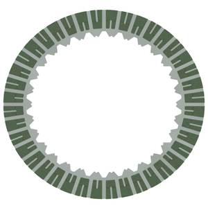 FAW07F1 Friction <b>Plate</b> for Aisin Warner TG-81SC (F8G45) - Product Image 1