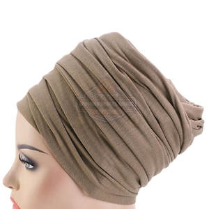 Premium Quality Women's Ethnic <b>Head</b> <b>Wraps</b> Customizable Comfortable Quick Dry Cotton Breathable Solid Pattern Four Seasons Hot - Product Image 3