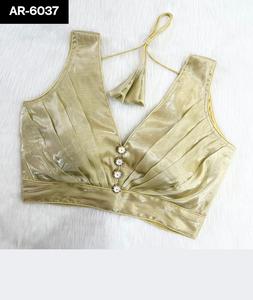 Saree Lehenga Choli de créateur en soie Rafale traditionnelle pour femmes avec chemisier de taille libre prêt à l'emploi vêtements indiens et pakistanais - Product Image 1