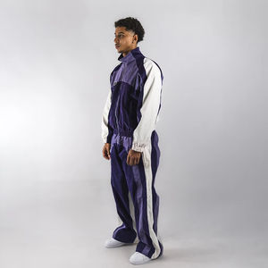 Conjunto de pantalones de chándal de algodón 100% de gran tamaño para hombre, diseño personalizado, ropa de calle de peso pesado de 500GSM, estampado para invierno - Product Image 4