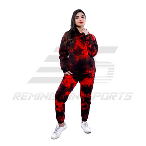 Vêtements de rue personnalisé sublimé meilleure qualité vêtements de sport couleur plein col rond manches longues survêtement pour les femmes Service OEM - Product Image 1