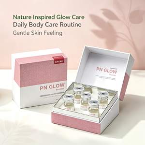 พรีเมี่ยมโกลว์ สกินแคร์ 5 มล.*5 ขวด PN‑กลูตาไธโอน คอมเพล็กซ์ สำหรับธุรกิจขายส่งผลิตภัณฑ์ความงามสำหรับร้านเสริมสวย - Product Image 2