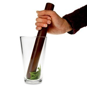 DIVRIS DR-3802 Wood Cocktail Muddler Handmade Modern Eco-Friendly <b>Bar</b> <b>Tool</b> for Mixing Drinks - Product Image 3