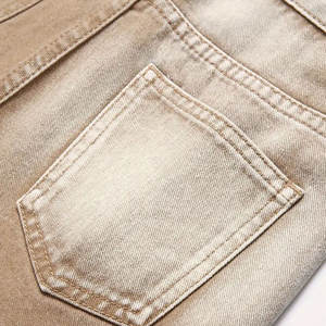 Nuevos pantalones cortos vaqueros de verano de moda con diseño de botones Material de algodón cómodo para ropa informal de pantalones vaqueros de Pakistán - Product Image 3