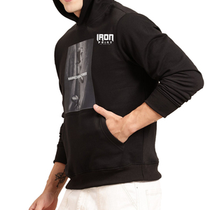 Sudaderas con Capucha de Manga Larga para Hombre con Diseño Bordado, Última Moda de Invierno, Material Sólido, Transpirable y Teñido Liso - Product Image 4
