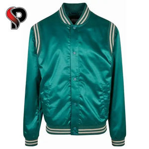 Chaqueta de bombardero de satén de carreras F1 para hombre, diseño premium personalizado, chaqueta de satén bordada más vendida para invierno - Product Image 1