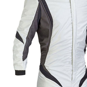 Traje de karting transpirable profesional, ropa de carreras hecha a medida, proveedor OEM, tela ligera duradera de poliéster para carreras - Product Image 4