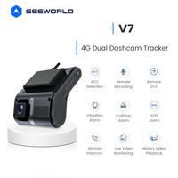 Vente chaude 1080P Dashcam avec GPS suivi en direct 4G Sim caméra avant et arrière grand Angle Vision nocturne Collision enregistrement en nuage