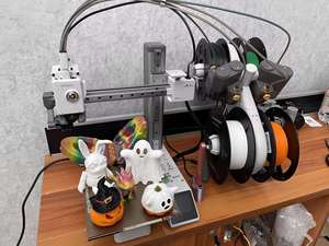 Impresora 3D Industrial Original Bamboolab A1 Mini Combo, Impresora de Escritorio FDM PLA, Nivelación Totalmente Automática, Multicolor, Alta Velocidad - Product Image 6