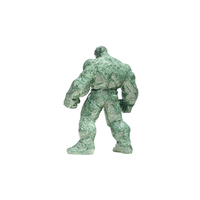 Nouvelle figurine de super-héros Hulk en marbre vert poli gravé, design actuel, statue souvenir, 350 mm, décoration d'intérieur