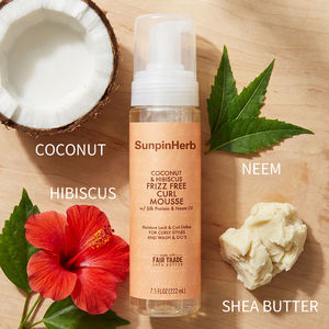 Mousse Hidratante para Definir Rizos, Espuma de Peinado con Control de Frizz para Cabello Rizado y Ondulado - Product Image 1