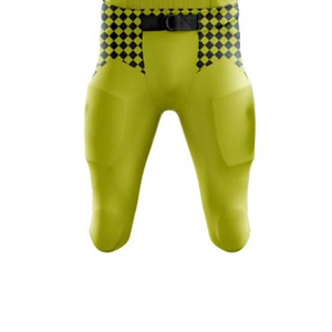Uniforme personnalisé de football américain pour hommes, respirant, séchage rapide, ensemble 100% polyester à manches courtes, taille XL, sublimation personnalisée - Product Image 3