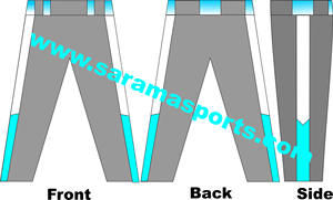 Pantalon de baseball le plus vendu pantalon de baseball pour hommes avec logo personnalisé, impression et design, - Product Image 6