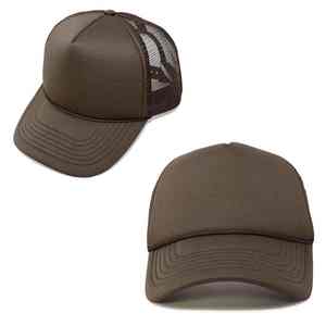 Venta al por mayor de sombreros de camionero de espuma de malla de algodón 100% de 6 paneles, diseño de logotipo personalizado, gorra de lona deportiva Unisex, gorra en blanco de marca propia - Product Image 6