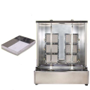 Asador de Shawarma Comercial de Acero Inoxidable, Parrilla Giratoria Automática para Pollo, Quemadores Giratorios para Restaurante, Kebab Independiente - Product Image 6