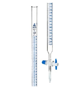 Bureta de Vidrio de Precisión para Análisis Volumétrico Preciso, Control de Titulación y Medición de Líquidos de Laboratorio Confiable - Product Image 1