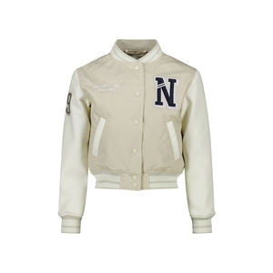 Nouveau Letterman veste vêtements d'hiver femmes de haute qualité veste de Baseball lettre personnalisée broderie vestes - Product Image 5